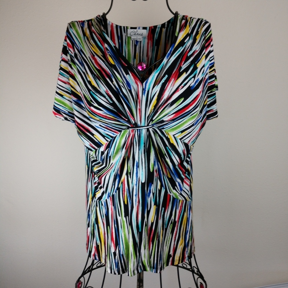 Chaus Empire Waist Blouse sz xl